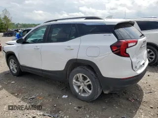 2022 GMC Terrain SLE z VIN 3GKALTEV3NL128085, wystawiony jako Copart lot #55044035 z przebiegiem 89 619 mil mil oraz Szkoda całkowita • Salvage title. Historia ofert i sprzedaży dostępna na DreamBid. Obrazek 2.