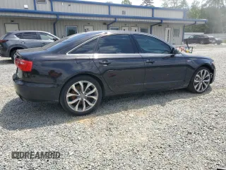 2013 Audi A6 Premium Plus with VIN WAUGGAFCXDN103742, listed as a Copart auction lot 54901795 with 122,795 mi miles and Clean title. Bid and sale history available at DreamBid. Image 3.