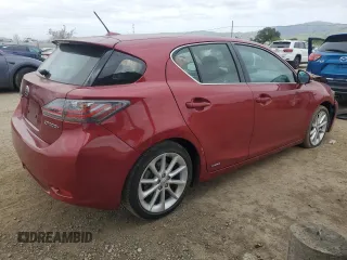 2013 Lexus CT 200h with VIN JTHKD5BH7D2128600, listed as a Copart auction lot 54270695 with 182,401 mi miles and Salvage title. Bid and sale history available at DreamBid. Image 3.
