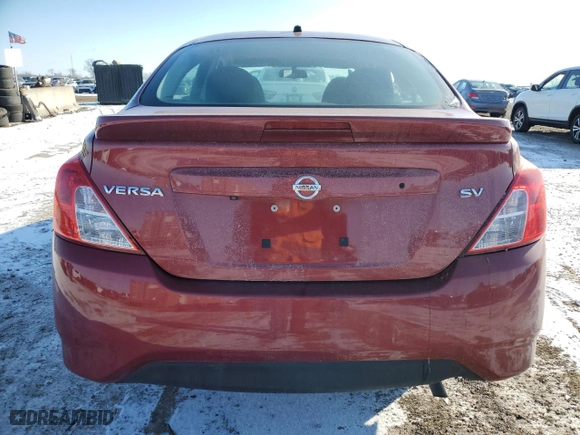 2019 Nissan Versa Sedan SV with VIN 3N1CN7AP3KL861684, listed as a Copart auction lot 88882765 with 66,060 mi miles and Salvage Title. Bid and sale history available at carsss.com. Image 6.