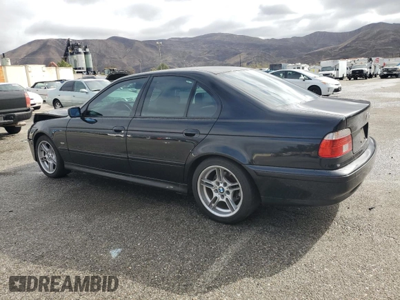 2002 BMW 5 Series 540iA with VIN WBADN63422GN86602, listed as a Copart auction lot 43392445 with 159,974 mi miles and Salvage Title. Bid and sale history available at carsss.com. Image 2.