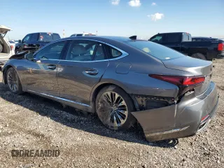 2023 Lexus LS with VIN JTHD51FFXP5018702, listed as a Copart auction lot 46787465 with 20,065 mi miles and Salvage Title. Bid and sale history available at carsss.com. Image 2.