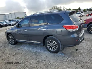2014 Nissan Pathfinder SL with VIN 5N1AR2MNXEC665078, listed as a Copart auction lot 77375534 with 142,691 mi miles and Clean Title. Bid and sale history available at DreamBid. Image 2.