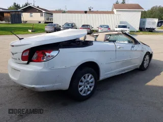 2008 Chrysler Sebring LX with VIN 1C3LC45K88N223850, listed as a Copart auction lot 64235334 with Not Provided miles and Non Repairable. Bid and sale history available at carsss.com. Image 3.