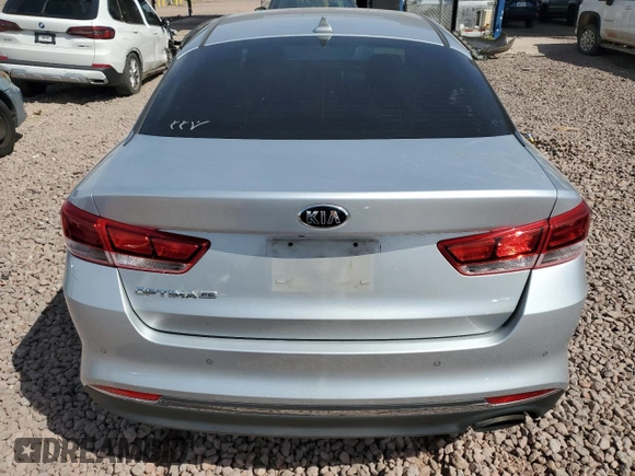 2018 Kia Optima LX with VIN 5XXGT4L33JG234247, listed as a Copart auction lot 51305975 with 124,071 mi miles and Salvage Title. Bid and sale history available at carsss.com. Image 6.