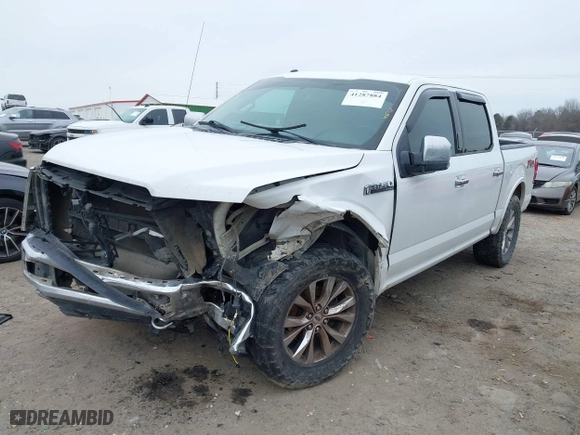2017 Ford F-150 XL with VIN 1FTEW1EF9HFA70421, listed as a IAAI auction lot 41287884 with 105,630 mi miles. Bid and sale history available at carsss.com. Image 16.