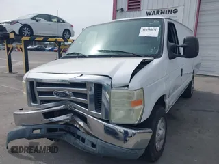 2009 Ford Econoline Cargo Commercial with VIN 1FTNE14W09DA38068, listed as a IAAI auction lot 41690071 with 182,337 mi miles and . Bid and sale history available at DreamBid. Image 2.