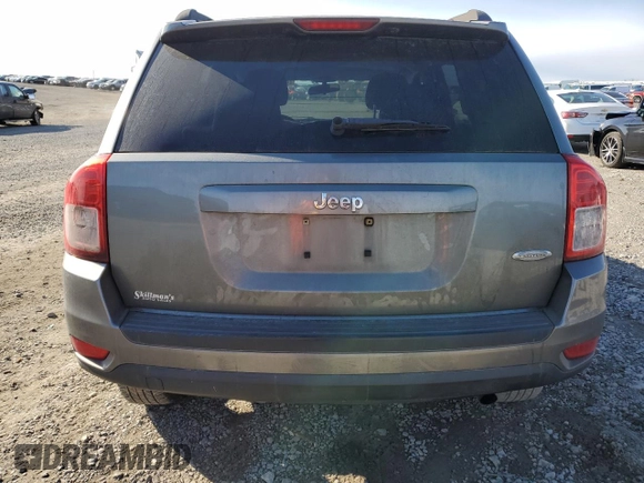 2011 Jeep Compass Latitude with VIN 1J4NT1FB5BD290818, listed as a Copart auction lot 46876085 with 176,008 mi miles and Salvage Title. Bid and sale history available at carsss.com. Image 6.