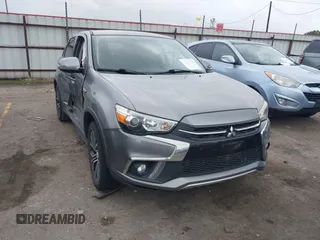2019 Mitsubishi Outlander Sport SE 2.0 with VIN JA4AP4AU6KU002818, listed as a IAAI auction lot 41493780 with 76,712 mi miles. Bid and sale history available at carsss.com. Image 1.