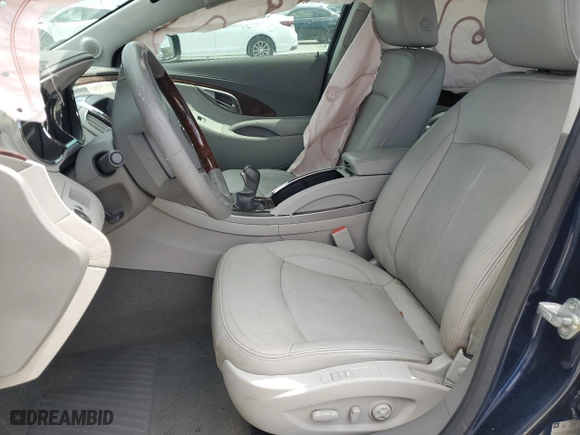 2011 Buick LaCrosse CXS with VIN 1G4GE5EDXBF218824, listed as a Copart auction lot 49035205 with 0 mi miles and Salvage Title. Bid and sale history available at carsss.com. Image 7.