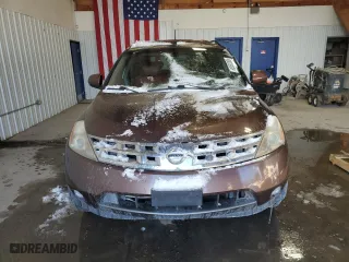 2003 Nissan Murano SL with VIN JN8AZ08W53W212661, listed as a Copart auction lot 88553385 with 167,319 mi miles and Clean Title. Bid and sale history available at carsss.com. Image 5.