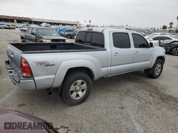 2005 Toyota Tacoma PreRunner with VIN 3TMKU72N65M002029, listed as a Copart auction lot 50194495 with 137,839 mi miles and Salvage Title. Bid and sale history available at carsss.com. Image 3.