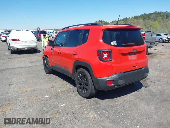 2018 Jeep Renegade Latitude with VIN ZACCJABB3JPJ43290, listed as a IAAI auction lot 41844647 with 238,581 mi miles and . Bid and sale history available at DreamBid. Image 3.