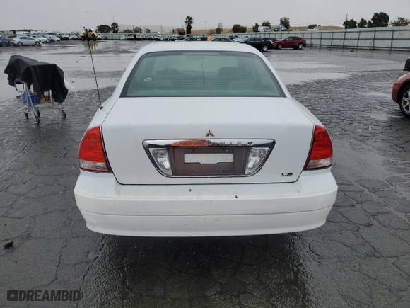 2003 Mitsubishi Diamante LS with VIN 6MMAP67P43T002798, listed as a Copart auction lot 80368974 with 134,099 mi miles and Clean Title. Bid and sale history available at carsss.com. Image 6.