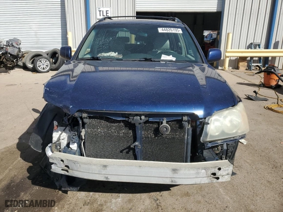 2003 Toyota Highlander with VIN JTEHF21AX30109263, listed as a Copart auction lot 44826195 with 214,959 mi miles and Salvage Title. Bid and sale history available at carsss.com. Image 5.