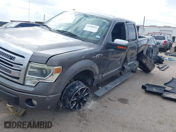 2014 Ford F-150 XL with VIN 1FTFW1EF2EFC42305, listed as a IAAI auction lot 41399663 with 167,809 mi miles. Bid and sale history available at carsss.com. Image 6.