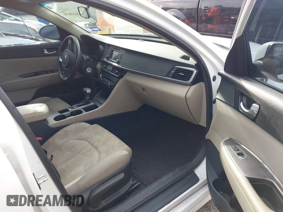 2016 Kia Optima LX with VIN 5XXGT4L31GG041619, listed as a IAAI auction lot 42603879 with 158,755 mi miles and . Bid and sale history available at DreamBid. Image 5.