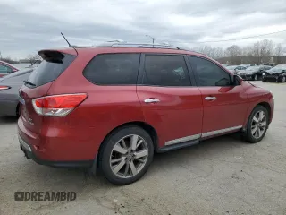 2015 Nissan Pathfinder SV with VIN 5N1AR2MM4FC705793, listed as a Copart auction lot 49404455 with 208,370 mi miles and Salvage Title. Bid and sale history available at carsss.com. Image 3.