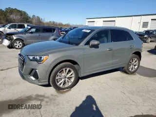 2021 Audi Q3 S line Premium with VIN WA1DECF37M1046909, listed as a Copart auction lot 42550625 with 49,764 mi miles and Salvage Title. Bid and sale history available at carsss.com. Image 1.