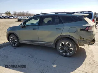 2023 Kia Sportage X-Line with VIN 5XYK6CAF7PG100256, listed as a Copart auction lot 48500415 with 31,838 mi miles and Salvage Title. Bid and sale history available at carsss.com. Image 2.