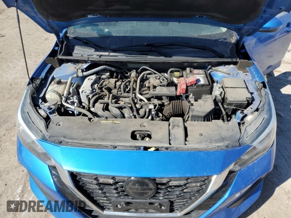 2021 Nissan Sentra SV with VIN 3N1AB8CV1MY238913, listed as a Copart auction lot 46641535 with 83,236 mi miles and Salvage Title. Bid and sale history available at carsss.com. Image 11.