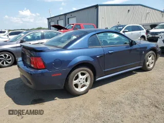 2002 Ford Mustang Standard with VIN 1FAFP40442F202944, listed as a Copart auction lot 62178415 with 124,619 mi miles and Salvage title. Bid and sale history available at DreamBid. Image 3.