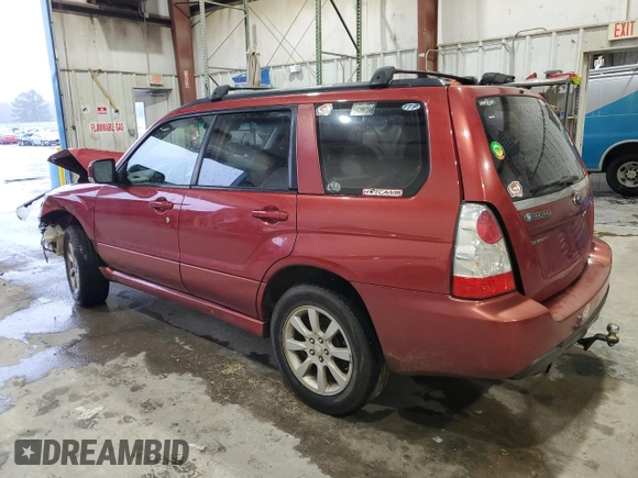 2007 Subaru Forester X w/Premium Pkg with VIN JF1SG65687H741924, listed as a Copart auction lot 47873565 with 220,406 mi miles and Salvage Title. Bid and sale history available at carsss.com. Image 2.