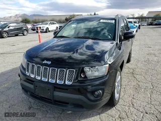 2014 Jeep Compass Latitude with VIN 1C4NJCEB7ED632136, listed as a Copart auction lot 47590205 with 109,883 mi miles and Salvage Title. Bid and sale history available at carsss.com. Image 14.