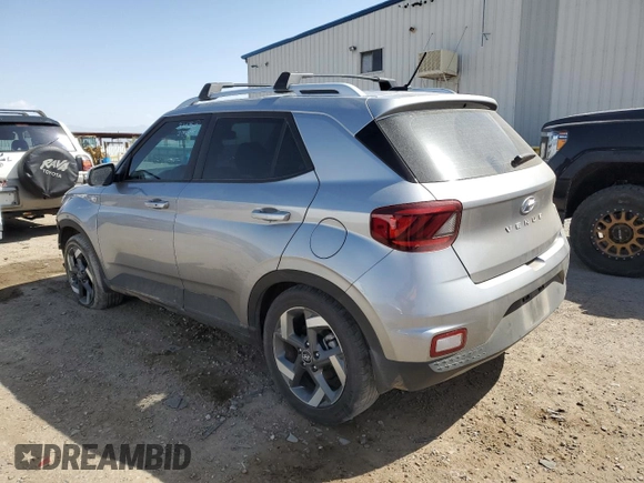 2024 Hyundai Venue SEL with VIN KMHRC8A38RU323364, listed as a Copart auction lot 51352145 with 22,512 mi miles and Salvage Title. Bid and sale history available at DreamBid. Image 2.