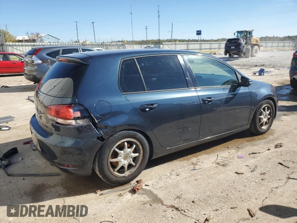 2010 Volkswagen Golf with VIN WVWDB7AJ6AW281778, listed as a Copart auction lot 76127374 with 214,535 mi miles and Non repairable. Bid and sale history available at DreamBid. Image 3.