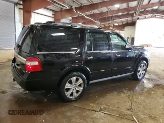 2016 Ford Expedition Platinum with VIN 1FMJU1MT9GEF26445, listed as a Copart auction lot 51794075 with 151,383 mi miles and Salvage title. Bid and sale history available at DreamBid. Image 3.