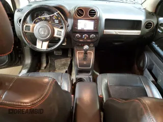 2017 Jeep Compass Sport with VIN 1C4NJCBB4HD119614, listed as a Copart auction lot 50194175 with 124,084 mi miles and Clean Title. Bid and sale history available at carsss.com. Image 8.