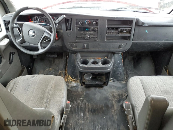 2010 Chevrolet Express Cargo with VIN 1GCZGFBA4A1136638, listed as a Copart auction lot 62981635 with 171,436 mi miles and Clean title. Bid and sale history available at DreamBid. Image 8.