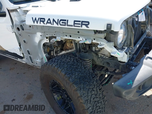2020 Jeep Wrangler Unlimited Sport with VIN 1C4HJXDG0LW174393, listed as a IAAI auction lot 41575040 with 68,418 mi miles and . Bid and sale history available at DreamBid. Image 6.