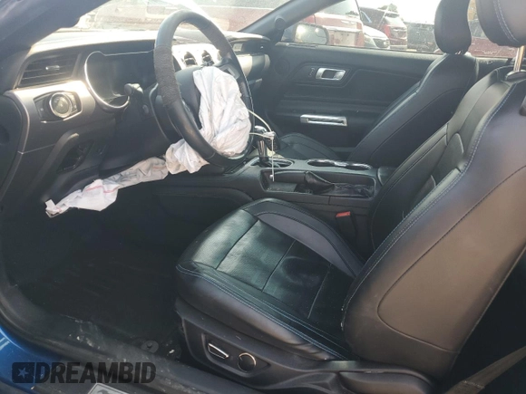 2018 Ford Mustang EcoBoost Premium z VIN 1FATP8UH5J5125142, wystawiony jako Copart lot #59035025 z przebiegiem 154 596 mil mil oraz Szkoda całkowita • Salvage title. Historia ofert i sprzedaży dostępna na DreamBid. Obrazek 7.
