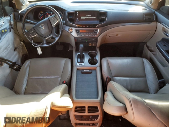 2019 Honda Pilot EX-L with VIN 5FNYF5H40KB019724, listed as a Copart auction lot 81987244 with 117,406 mi miles and Salvage title. Bid and sale history available at DreamBid. Image 8.