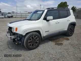 2017 Jeep Renegade Latitude z VIN ZACCJABBXHPF52688, wystawiony jako Copart lot #54787485 z przebiegiem 100 566 mil mil oraz Szkoda całkowita • Salvage title. Historia ofert i sprzedaży dostępna na DreamBid. Obrazek 1.