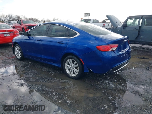 2015 Chrysler 200 Limited z VIN 1C3CCCAB0FN564401, wystawiony jako IAAI lot #41687557 z przebiegiem 133 332 mil mil oraz . Historia ofert i sprzedaży dostępna na DreamBid. Obrazek 3.