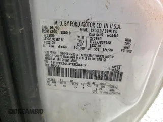 2000 Ford F-250 XL z VIN 1FTNX20L3YEE20339, wystawiony jako Copart lot #56939445 z przebiegiem Nie podano mil oraz Szkoda całkowita • Salvage title. Historia ofert i sprzedaży dostępna na DreamBid. Obrazek 12.