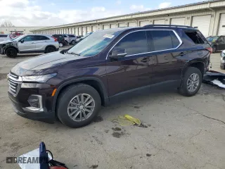 2023 Chevrolet Traverse LT Cloth with VIN 1GNERGKW7PJ244312, listed as a Copart auction lot 85791024 with 29,754 mi miles and Salvage Title. Bid and sale history available at carsss.com. Image 1.