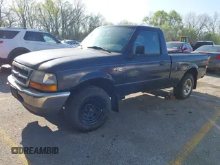 1999 Ford Ranger XL with VIN 1FTYR10C2XUA03848, listed as a IAAI auction lot 42016634 with 79,575 mi miles. Bid and sale history available at carsss.com. Image 2.