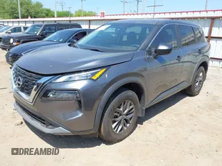 2023 Nissan Rogue S with VIN 5N1BT3AA5PC749860, listed as a IAAI auction lot 42000756 with 29,634 mi miles and . Bid and sale history available at carsss.com. Image 2.