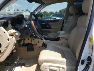 2019 Lexus LX with VIN JTJHY7AX4K4292213, listed as a Copart auction lot 66082974 with 0 mi miles and Salvage Title. Bid and sale history available at carsss.com. Image 7.