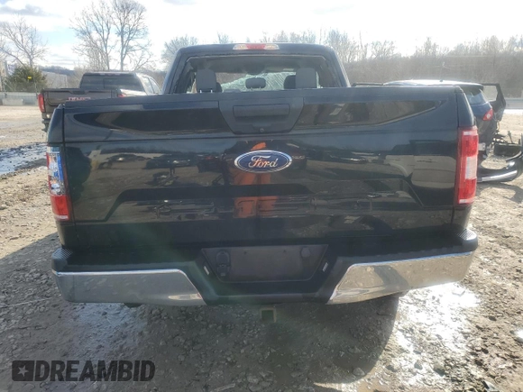 2018 Ford F-150 XL with VIN 1FTEX1EB6JFB13077, listed as a Copart auction lot 86868014 with 95,954 mi miles and Salvage Title. Bid and sale history available at carsss.com. Image 6.