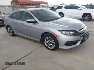 2016 Honda Civic Sedan LX with VIN 19XFC2F54GE068660, listed as a IAAI auction lot 41879984 with 34,144 mi miles. Bid and sale history available at carsss.com. Image 1.
