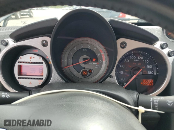 2011 Nissan 370Z Touring with VIN JN1AZ4EH8BM553591, listed as a Copart auction lot 71676964 with 85,968 mi miles and Salvage Title. Bid and sale history available at carsss.com. Image 9.