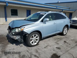 2012 Lexus RX 350 with VIN 2T2ZK1BAXCC065313, listed as a Copart auction lot 55998565 with 134,801 mi miles and Salvage title. Bid and sale history available at DreamBid. Image 1.