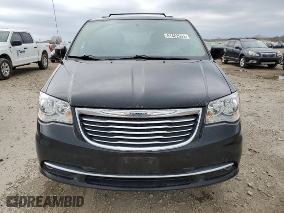 2016 Chrysler Town & Country Touring with VIN 2C4RC1BG6GR205532, listed as a Copart auction lot 51462955 with 75,848 mi miles and Salvage Title. Bid and sale history available at carsss.com. Image 5.