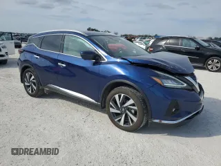 2022 Nissan Murano SL with VIN 5N1AZ2CJ1NC113032, listed as a Copart auction lot 42753345 with 36,868 mi miles and Non Repairable. Bid and sale history available at carsss.com. Image 4.