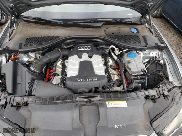2012 Audi A6 3.0T Premium Plus with VIN WAUGGAFC1CN075103, listed as a Copart auction lot 53281175 with 165,854 mi miles and Clean Title. Bid and sale history available at carsss.com. Image 11.